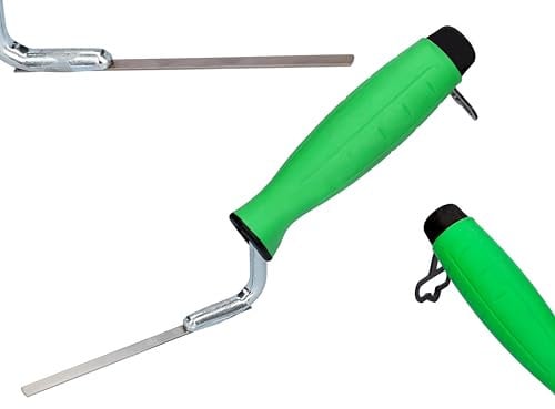 ToolSpace Stoßfugenkelle Schmal Rostfreie 6 mm Fugenkelle Edelstahl Fugeisen Fugen Mörtel Joint Trowel Putzkelle Schmal Ergonomisch Griff Renovierung Maurerarbeiten BAU Reparatur Fugkelle Made in EU