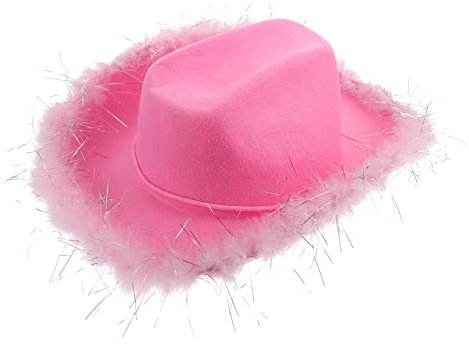 VICASKY Filzhut Für Und Partys Western-hut Für Cosplay Und Rollenspiele Für Damen Und Erwachsene Stilvolle Kopfbedeckung Für Besondere Anlässe