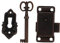 Angoily 2 Set Serratura Antica Serrature In Serrature Decorative Antico Serratura Dell'Armadio Vintage Serrature Dell'Armadio Serrature Per Mobili Armadio Fibbia Antica