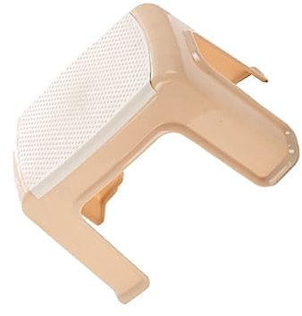 siduytin Kunststoff Tritthocker Dicke Hocker Erwachsene Kinder Schuhwechselsitz Wohnmöbel Bank Badezimmer Toilette Kindergarten, Beige, L
