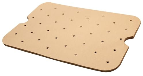 Husalsea Carta Per Friggitrice ad Aria - 100 Fogli di Carta Non-Adesiva, Accessori Ideali per Cottura e Pulizia Facile, Fodere per Friggitrice ad Aria Rettangolari