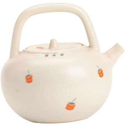 Baoblaze Tetera de cerámica China, Tetera Tradicional para Amantes del té, Tetera China para Acampar, hogar, Restaurante, Cocina