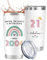 GiftGem 21st Birthday Gift for Her - Funny 21st Birthday Cup for Women, Travel Mug, Personalized and Creative Travel Mug, Gift for Your 21-Year-Old Daughter,Best Friend,Sister,Girlfriend