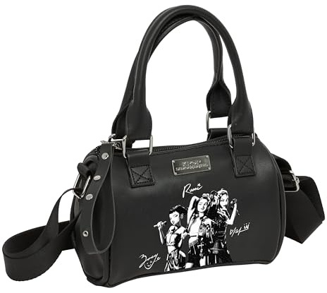 safta K-POP Demon Hunters - Spirit Umhängetasche, für Damen, Shopping-Tasche, bequem und vielseitig, Qualität und Widerstandsfähigkeit, 16 x 7,5 x 10 cm