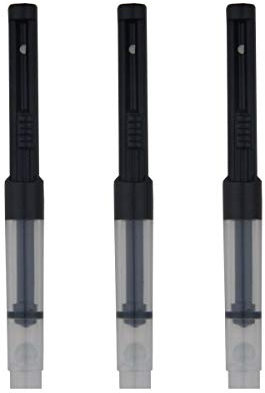 SUPERTOOL 0.26cm Diameter, Piston Standard Ink Converter, for Fountain Pen Ink Bottle (3 Pcs)