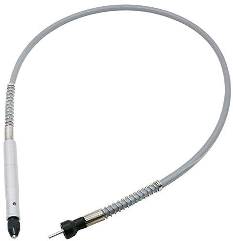 DollaTek - Levigatrice elettrica, cacciavite elettrico, multifunzione, albero flessibile e dinamometrico, manico in metallo argentato con mandrino (albero 3,2 mm)