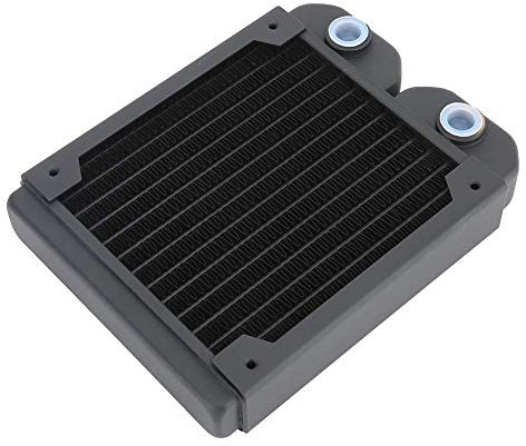 Annadue Radiador de refrigeración por Agua para computadora, Enfriador de CPU Negro, para de refrigeración por Agua para computadora