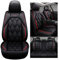 0beilita Sitzbezüge Auto Autositzbezüge Universal Set für Audi A3 8P Q5 A6 C6 A4 A5 Sportback B7 Avant 8V C7 A1 B9 Audio Rs4 5 6 7 R8 S5 S6 S7 S8 Q3 Auto Zubehör, Schwarzer Standard