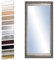 Bilderdepot24 Wandspiegel Spiegel Badspiegel Holzrahmen komplett mit Echtglas - Silber Antik - ca. 80x40 cm I SUA-6071 V-XI
