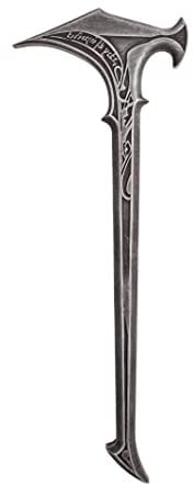 Celebrimbor mithril hammer con friendly, Inspired by Tolkien, Compatible for LOTR fans, Compatible for Shadow of Mordor, Compatible for Lord of the Rings fans, birthday, christmas, gift