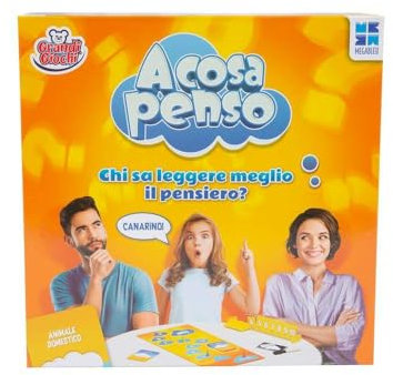 Grandi Giochi - Was denke ich? Spiel in Box, MB678583