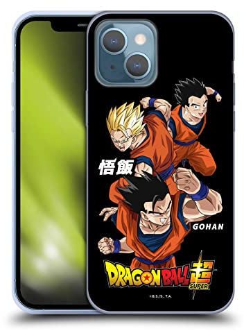 Head Case Designs Offizielle Dragon Ball Super Gohan Universe Survival Characters Gel Handyhülle Hülle [Militärischer Schutzgrad] Kompatibel mit Apple iPhone 13