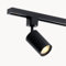 Qub Focus III 1-Phasen Schienensystem Lampen - Spotleuchten - GU10 und LED-Kompatibel - Deckenleuchte strahler - LED Deckenstrahler für lampen Schienensystem decke - Schwarz
