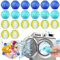BDSHUNBF 20PCS Washing Balls, Pet Hair Remover Washing Machines, Laundry Ball Reusable Pet Hair Catcher Lint Remover Balls for Washing Machine