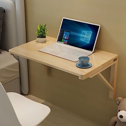 NUACOS Klapptisch Wand Wandklapptisch Wandtisch Klappbar Küchentisch Laptoptisch Kindertisch Schreibtisch klappbarer Wandtisch,60x50cm
