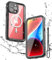 Miimall IP68 Wasserdicht Hülle Kompatibel mit iPhone 15 Pro Hülle mit Mag-Safe, [HD Displayschutz] [Kameraschutz] PC+TPU 360 Grad Stoßfest Handyhülle für iPhone 15 Pro 6.1’’ 2023