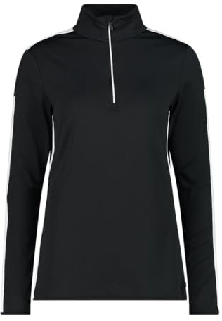 CMP Half-Zip Rolli aus Softech f�r Damen, up Nero-Bianco,46