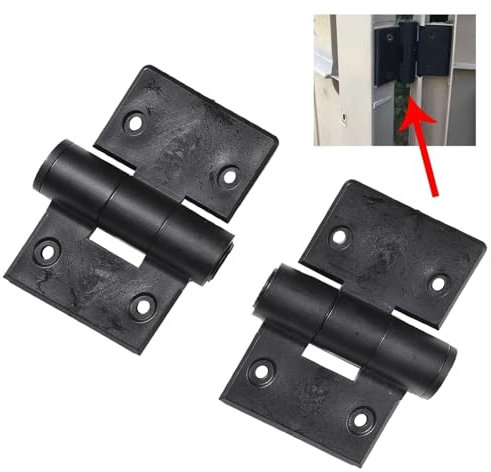 Compatible with Keter Hinge Store It Out Storage Box Parts SH1 SH2 SH3 Replacement Door Hinges 2Pcs