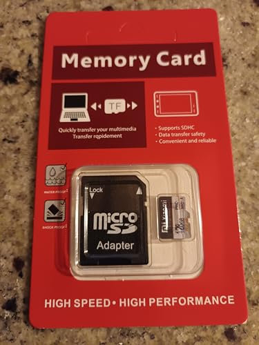 Générique Carte Mémoire Micro SD 128 Go Classe 10 Originale Haute Vitesse, Carte mémoire TF SD, téléphone Portable, Appareil Photo, Drone, Tablette, Carte mémoire Flash