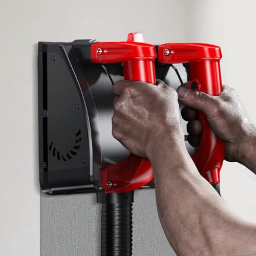 Susoso Lavatrice a muro 1200W elettrico pala parete macchina con cavo di alimentazione lungo può essere utilizzato per la ristrutturazione interna ed esterna di soffitti pavimenti e facciate e adatto