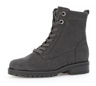 Gabor Damen Schnürstiefeletten, Frauen Stiefeletten,halbstiefel,Kurzstiefel,uebergangsschuhe,uebergangsstiefel,Pepper (Micro),40 EU / 6.5 UK