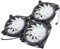 Ventilador de Chasis de 3 Piezas Ventilador de Caja RGB de 120 Mm Ventilador Silencioso Ventilador de Caja de PC de 6 Pines Ventilador de Enfriamiento de Computadora con