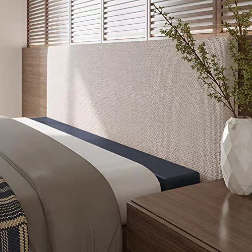 Matratzenverlängerung aus Memory-Schaum, für Queen-Size-Bett, Lückenfüller, Matratzenverlängerung mit individuellem Leder-Kopfteil, abnehmbarer Bezug, erhältlich in 150 cm/180 cm/200 cm