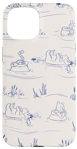 Disney Winnie the Pooh and Friends Hunny Pots Down the River Case for iPhone 15