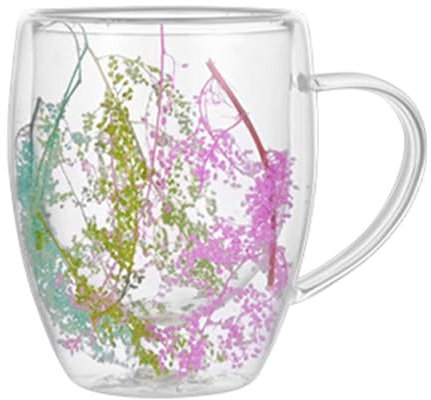Artistic Coffee Tazze, Double Wall Cup, Cappuccino Coffee Mug, Glass Coffee Tazze, Double Wall Tea Cups, Hot Coffee Tazze 12,5 x 12,5 x 12,5 cm