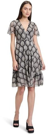 Cartoon Damen Volantkleid mit Rüschen