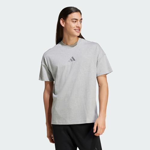 adidas Men's All SZN T-Shirt, Medium Grey Heather, XL
