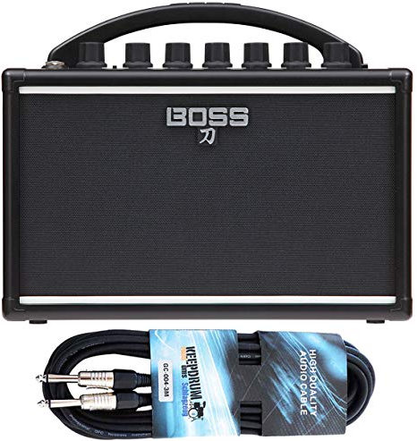 BOSS Katana Mini Gitarren Verstärker + keepdrum Gitarrenkabel 3m