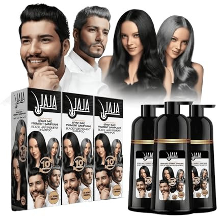 Dunkelbraun Hair Haarfärbeshampoo für graues Haar, Hair Dye Shampoo für Männer & Frauen, Haarfarben Shampoo Schnelle & Einfache Anwendung, Natürlichen Inhaltsstoffen (Dunkelbraun)