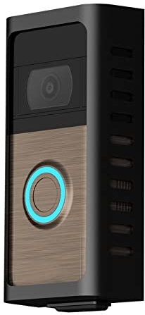 Anti Theft Mount for Ring Video Doorbell 1/2/3/3 Plus/4 Secure No Drill Bracket Apartment Door Camera Holder