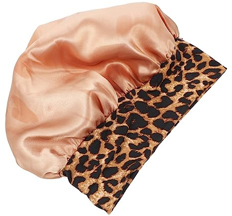 DECORNIJIA Schlafmütze Damen Nachtmütze Satin Tuch Krempe Schlafmütze Kopfbedeckung Leicht Atmungsaktiv Angenehm Zu Tragen