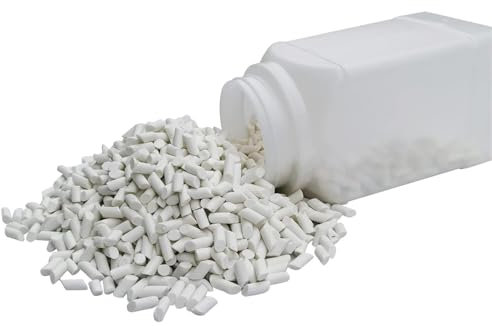 2 LBS Rock Tumbling Ceramic Filler Medi Reusable Non- Abrasive Ceramic Pellets for All Type Tumblers 3/16 X 3/8