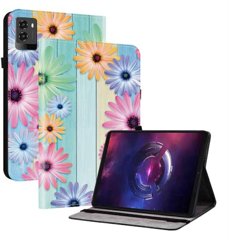 Tablet Case for Lenovo Legion Y700 (2025)/Legion Tab Gen 3 8.8 Dual Angle Stand Built-in Pencil Holder Painted pattern - Sunflower