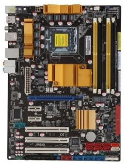 Intel Motherboard Fit For P5Q LGA 775 DDR2 RAM 16GB USB2.0 SATA2 P45 Non-Integrated Desktop Motherboard For ASUS, Parts