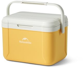 Naturehike Nevera de 5 litros/18 litros, caja térmica de poliuretano de alta calidad, 48 horas de capacidad de refrigeración, bolsa de refrigeración para camping, pícnic, festivales y coches