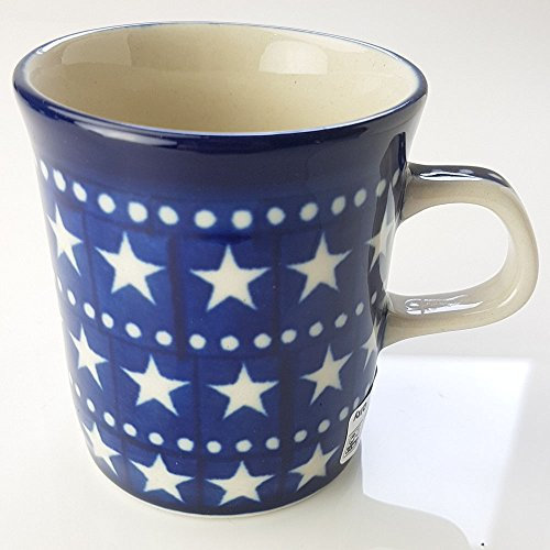 Polish Pottery 130ml Mini Mug - Midnight Star