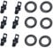 FISHNU Magnetische Angelhaken Keeper, Fischköder Köderhalter für Angelgerät (6 Paket)