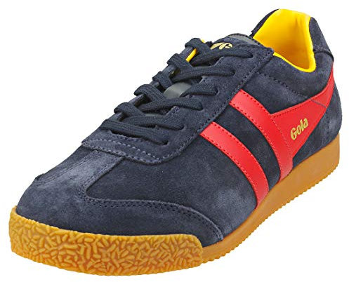 Gola Damen Women's Harrier Suede Sneaker Blau 7