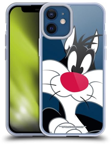 Head Case Designs Offizielle Looney Tunes Sylvester The Cat Persönlichkeiten Gelhülle [Militärischer Schutzgrad] Kompatibel Mit Apple iPhone 12 Mini Und Kompatibel Mit MagSafe
