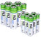 Fuji Enviromax Super Alkaline AAA + AA Batteries Mixed Pack - No Harmful PVC & Heavy Metals, Long Lasting, Powerful Double AA and Triple AAA Batteries Multipack (Pack of 16)