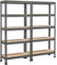 Yaheetech 2pcs 5 Tier Garage Shelving Units,Heavy Duty Racking shelves For Home/Office/Workshop/warehouses,150KG Per Shelf/750KG Capacity,140cmx30cmx150cm（LxWxH,Dark Gray