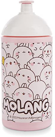 NICI Bouteille de Sport Molang, 0,5 l
