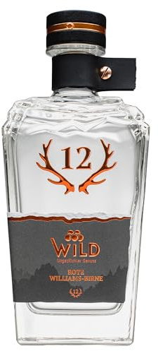 Brennerei Wild, Rote Williams-Birne, Fruchtig-frisch, 42% Vol., Intensives Birnenaroma, Dezente Zitrone-Ingwernote, Premium Qualität, Made in Germany