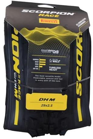 Pirelli Scorpion Race DH M Downhill Bike Tyre, 29 x 2.5, Black