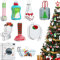 27 Stück Weihnachtsbaum Ornamente Holztoilette Weihnachten Ornament Lustige Kolben Wanne Toilettenpapier Ornament Hängende Dekorationen mit Seil für Weihnachtsbaum Zuhause Kamin Urlaub Party