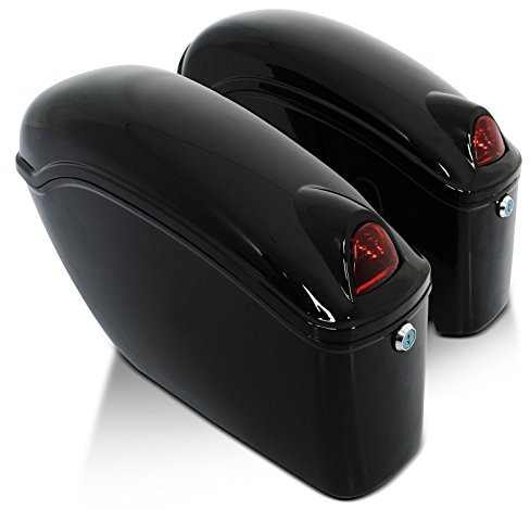 Seitenkoffer Motorrad Craftride schwarz DK2372